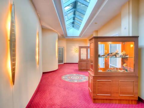 Weg zu unserer "Davidoff Lounge"