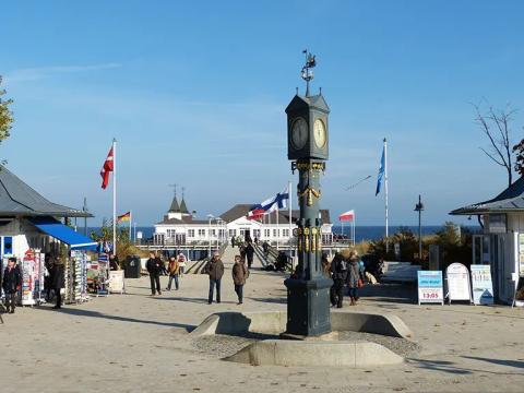 An der Promenade in Ahlbeck