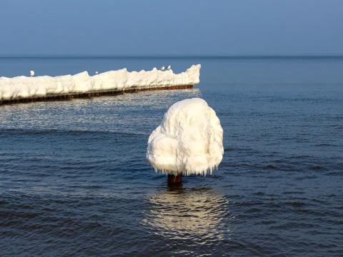 Winter am Strand