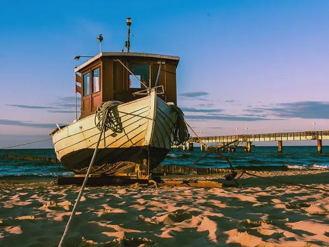 Traditionelles Fischerboot